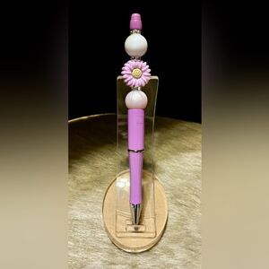 Daisy Beaded Pen